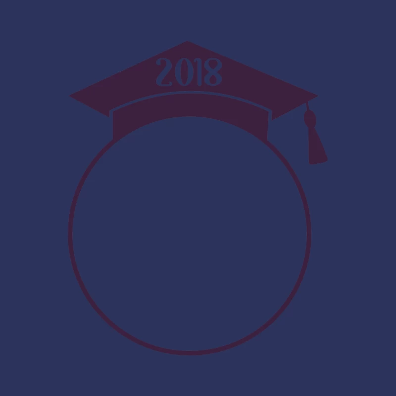 Cadre de diplômé 2018 Femme T-Shirt