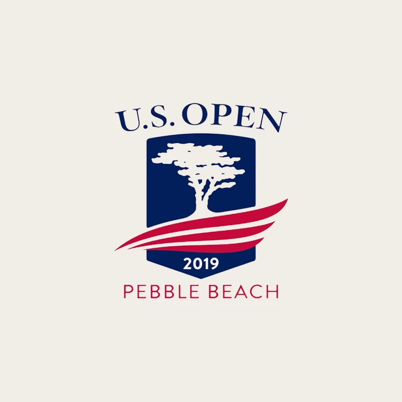 2019 US Open Golf Championship at Pebble Beach Logo Bucket Hat