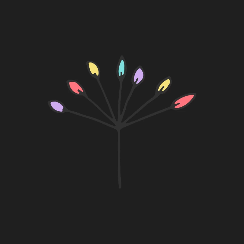Design abstrait floral coloré Homme Débardeur