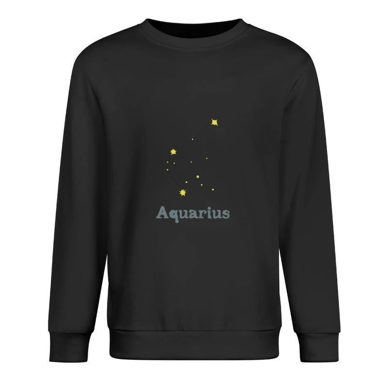 Sternbild Aquarius Herren Pullover Sweatshirt
