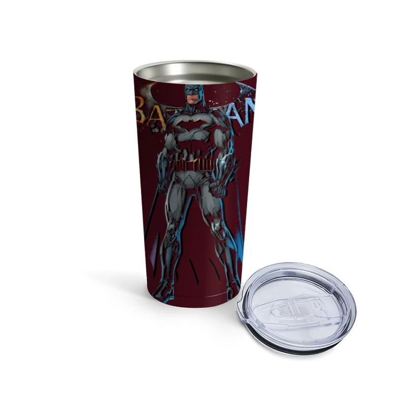 Batman Character Illustration Travel Mug