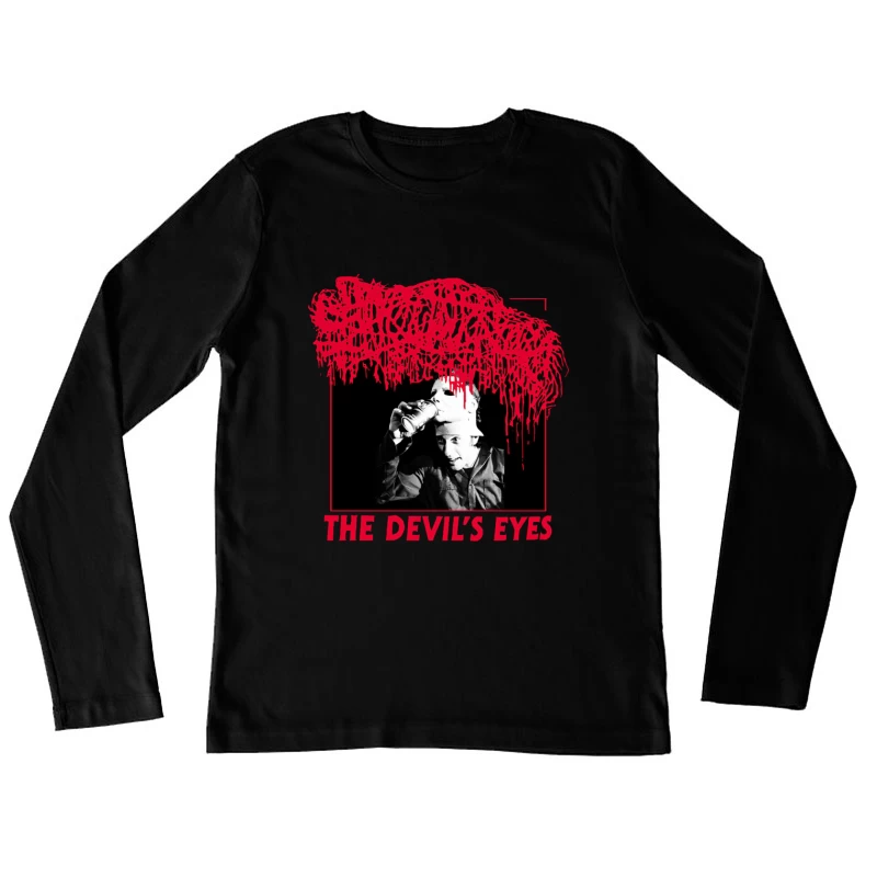 Sanguisugabogg The Devil's Eyes Female Long Sleeve T-Shirt