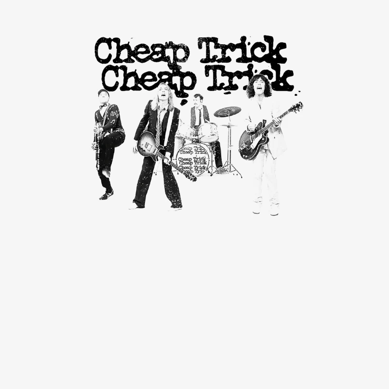 Cheap Trick Vintage Female Long Sleeve T-Shirt