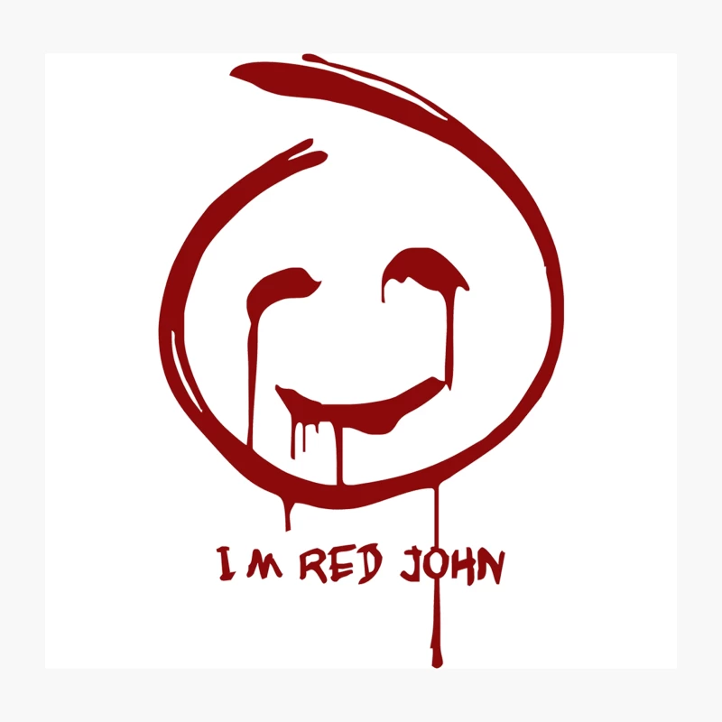 I_m Red John Throw Pillow