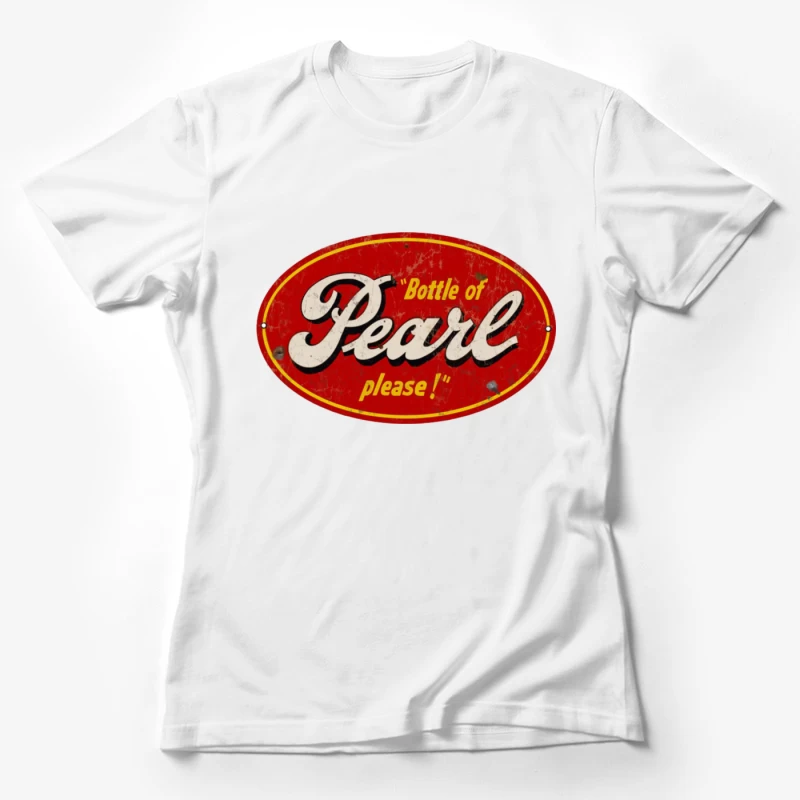 Pearl Beer Retro Female T-Shirt
