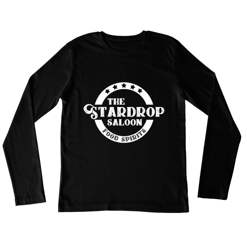 Stardrop Saloon Pub Logo Female Long Sleeve T-Shirt