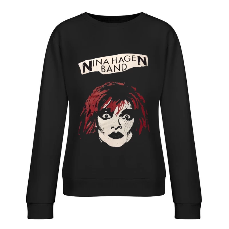 Nina Punk Female Pullover Sweatshirt