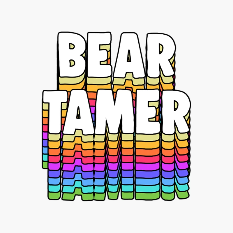 Bear Tamer  Gay Bear Design Cotton Tote Bag