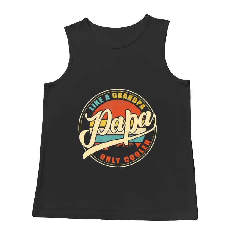 Papa wie ein cooler Opa Herren Tanktops