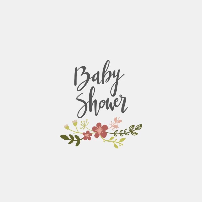 Décoration de Fleurs pour Baby Shower Homme Débardeur