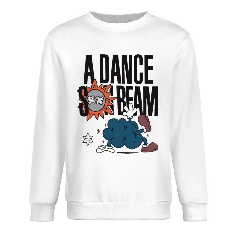 Tanzender Wolkenstrahl Herren Pullover Sweatshirt