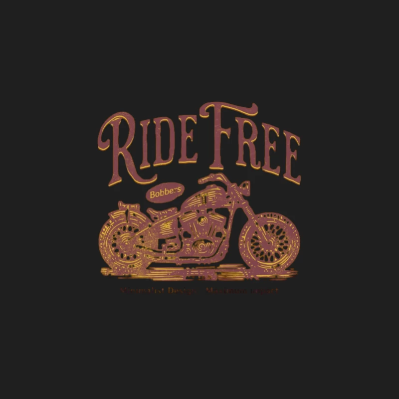 Frei Fahren mit Minimalistischem Motorrad Design Herren Tanktops