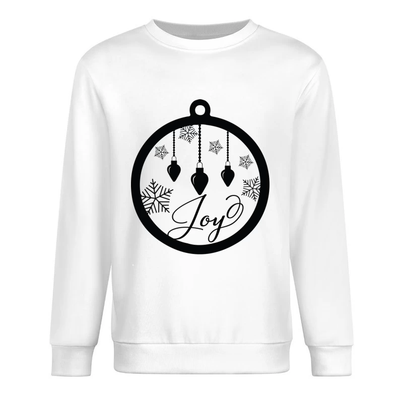 Ornement de Noël Joyeux Homme Sweat-shirt à enfiler