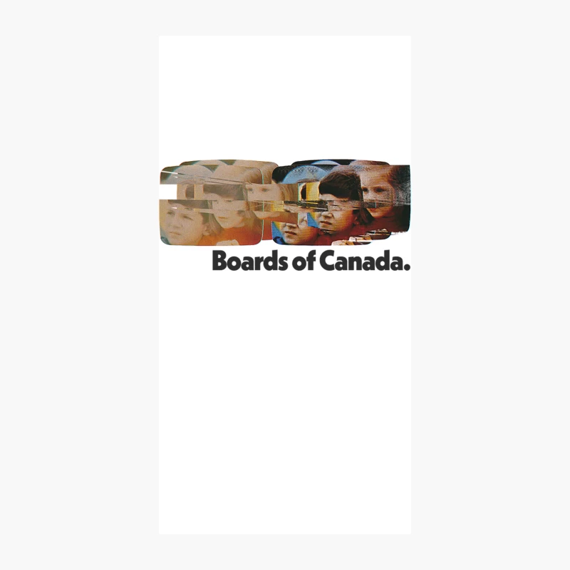 Boards Of Canada  Original Retro Glitch Art Design iPhone Case