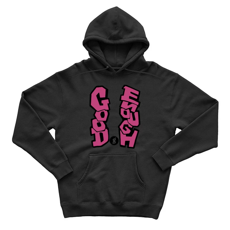 Optimistischer Slogan in Rosa Herren Pullover Hoodie