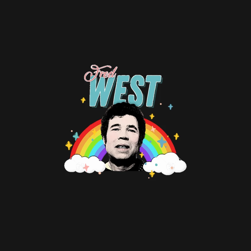 Fred West  90s Style Cute Aesthetic Design Desk Mat