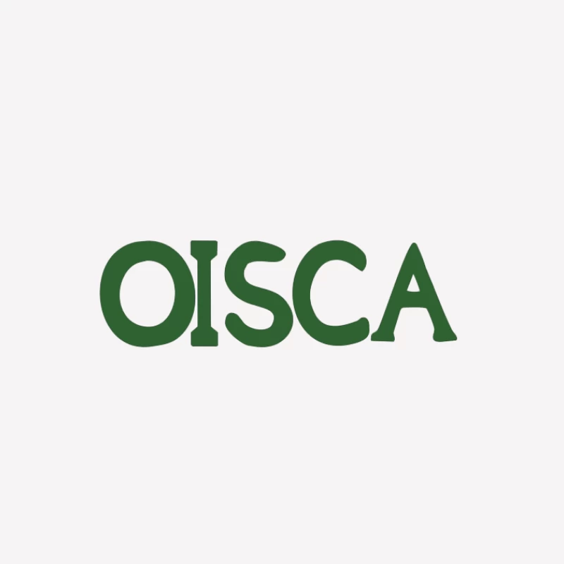 OISCA Logo auf weißem Hintergrund Herren T-Shirt