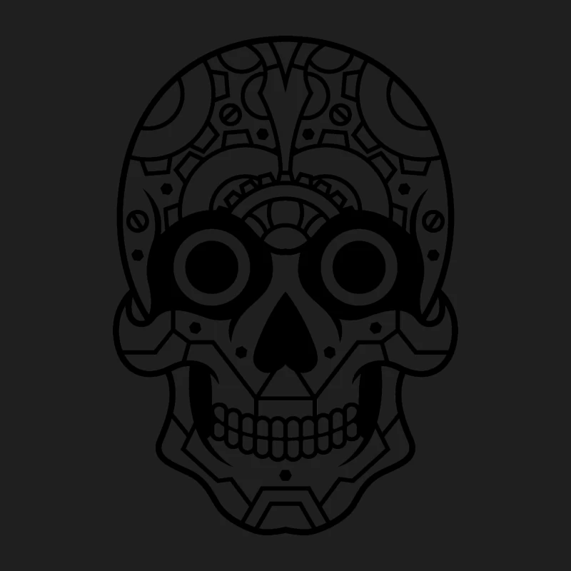 Crâne stylisé mexicain Homme Débardeur