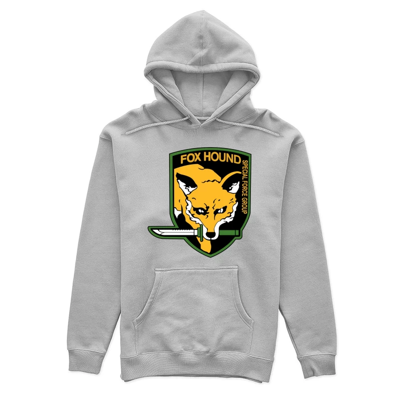 Fox Hound Special Force Group Emblem Female Pullover Hoodie