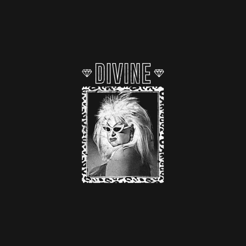 Divine  80s Retro Fan Artwork Desk Mat