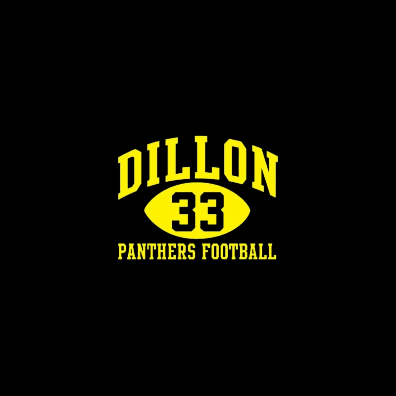 Dillon High Panthers Football 2006 Travel Mug