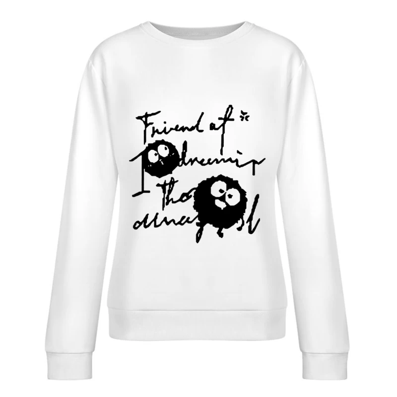 Freund der Träumerei mit Zeichnungen Damen Pullover Sweatshirt