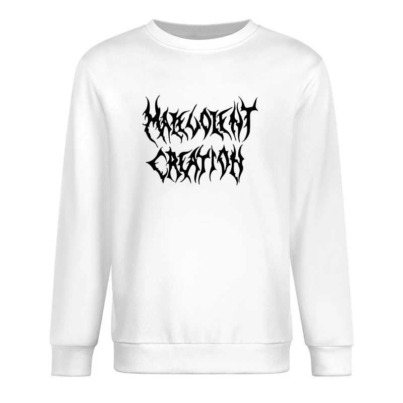 Malevolent Creation Black Logo Male Pullover Sweatshirt