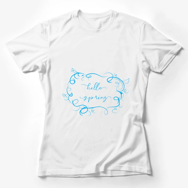 Bienvenue le printemps Femme T-Shirt