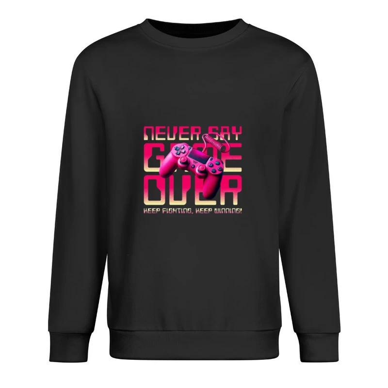 Inspirierende Gaming-Motivation Herren Pullover Sweatshirt