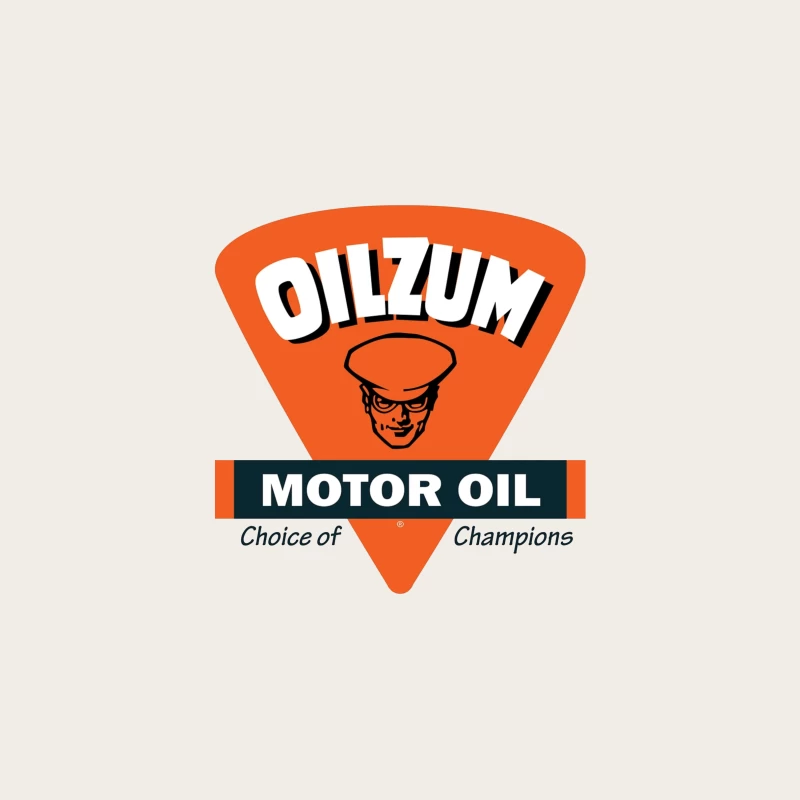 Vintage Oilzum Motor Oil Logo with Retro Design Bucket Hat