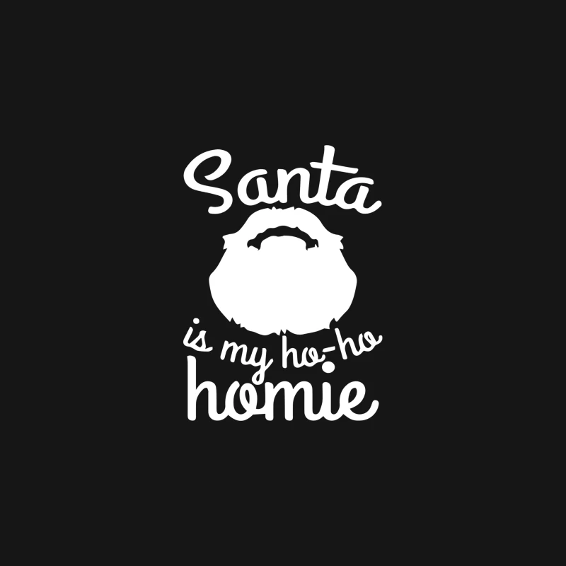 Santa Is My Ho-Ho Homie Desk Mat