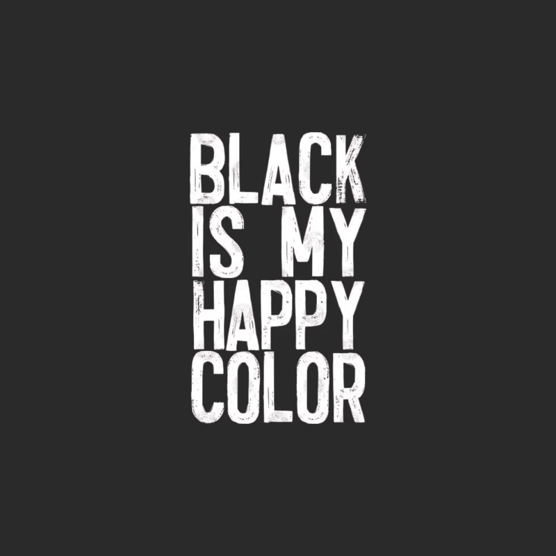 Black is my Happy Color Baseball Cap