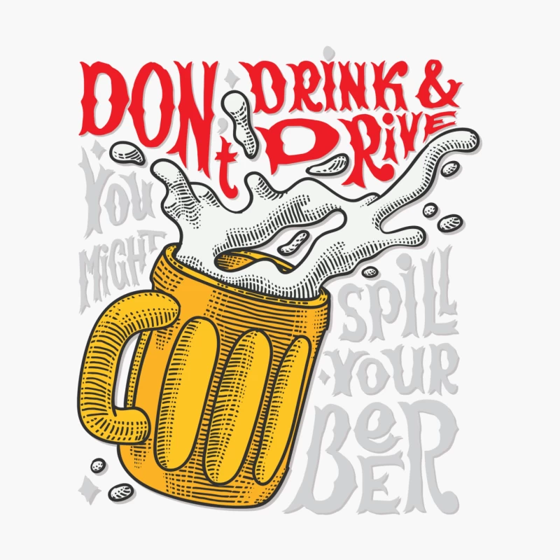 Don't drink beer and drive Cotton Tote Bag