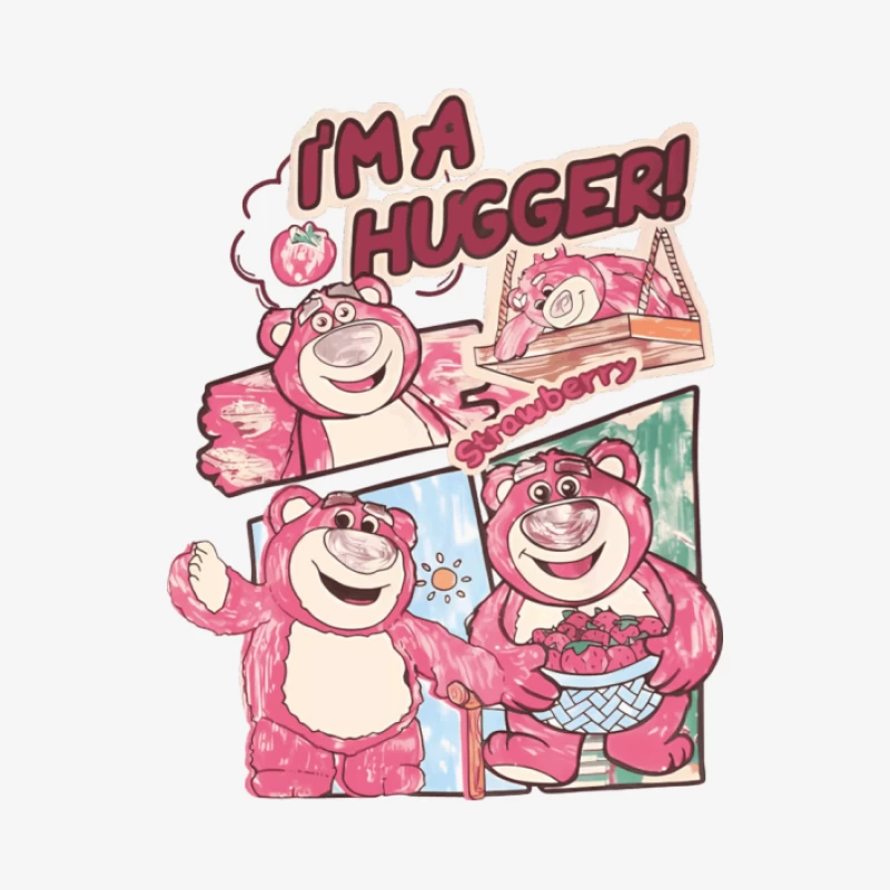 Lotso der Umarmungsbär Herren Langarm T-Shirt
