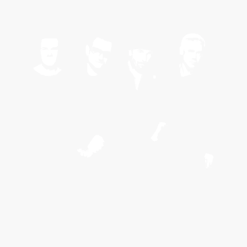 U2 - Mens Funny Cotton Tote Bag