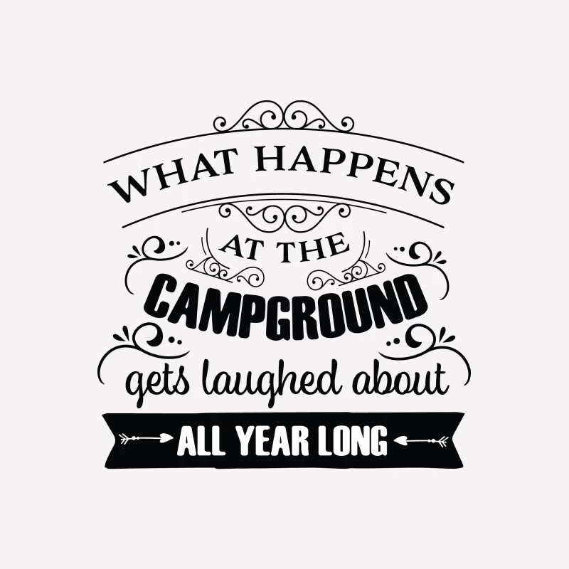 Humour de Camping à Partager Toute l'Année Femme T-Shirt