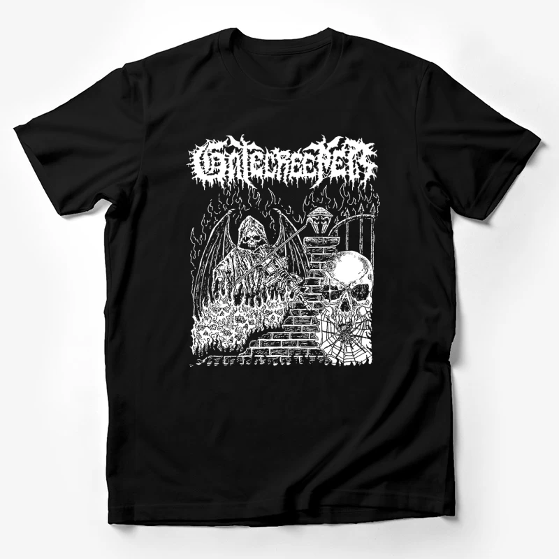 Gatecreeper Grin Of The Reaper Male T-Shirt