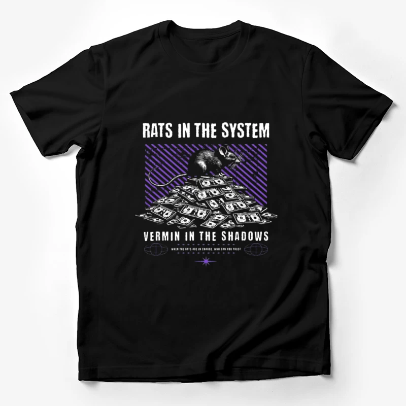 Ratten im System: Korruption im Schatten Herren T-Shirt
