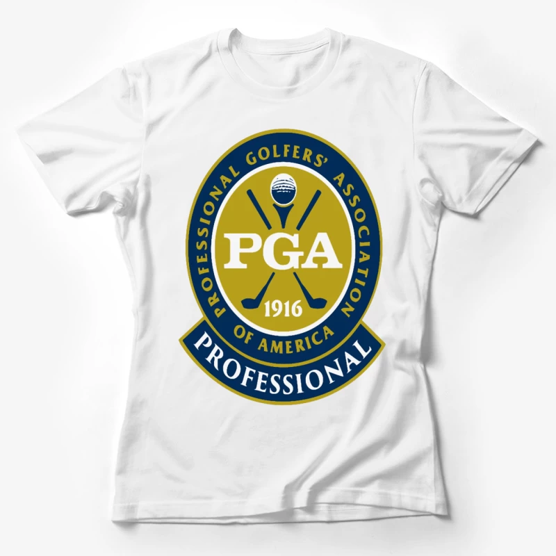 Professional Golfers' Association of America (PGA) Official Logo Female T-Shirt