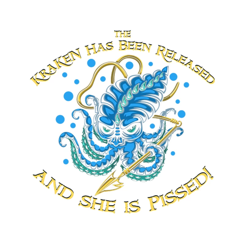 The Kraken Released Tapestry