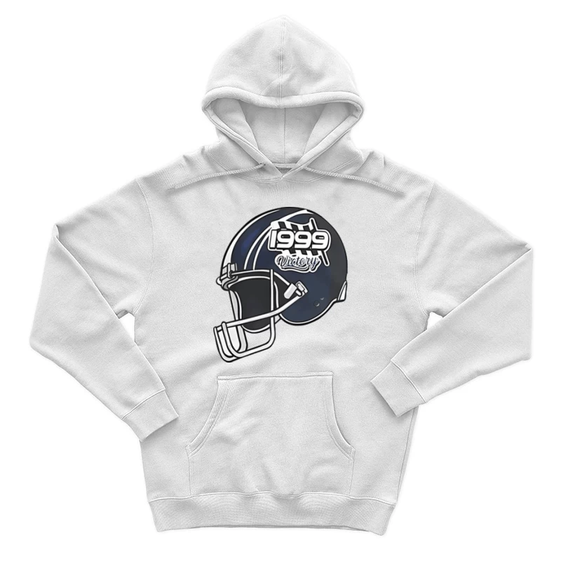 Amerikanischer Fußballhelm 1999 Sieg Herren Pullover Hoodie