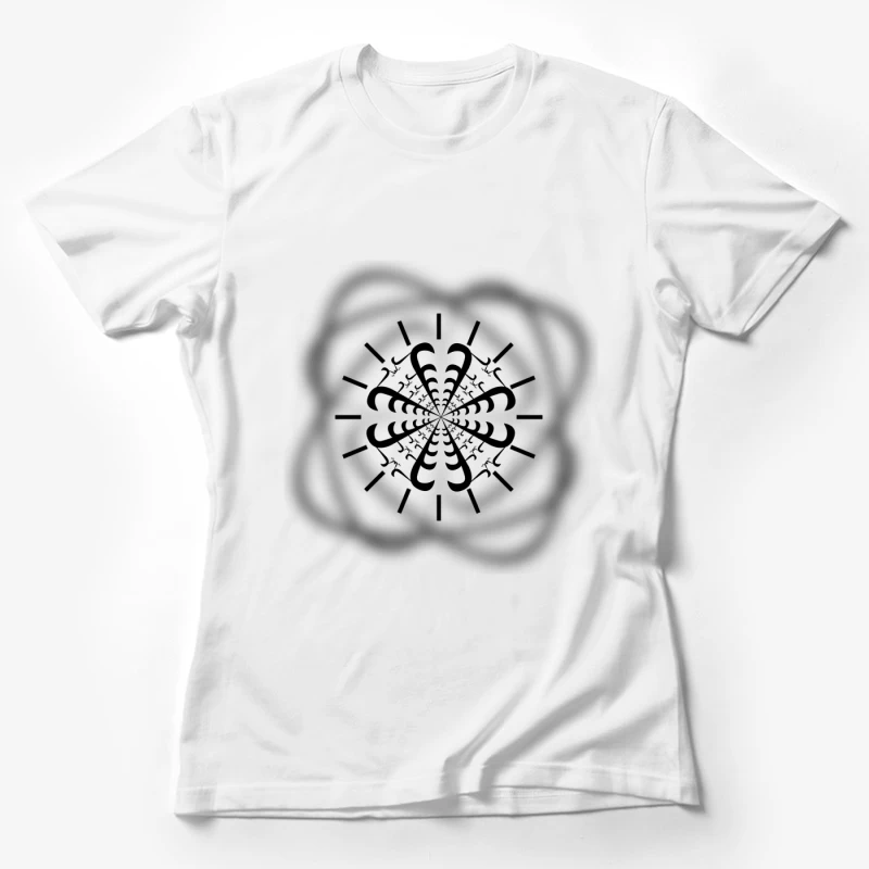 Abstract Female T-Shirt
