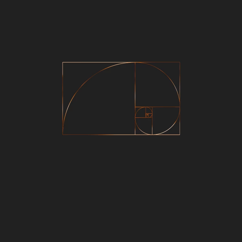 Fibonacci Spiral  Golden Ratio Bucket Hat