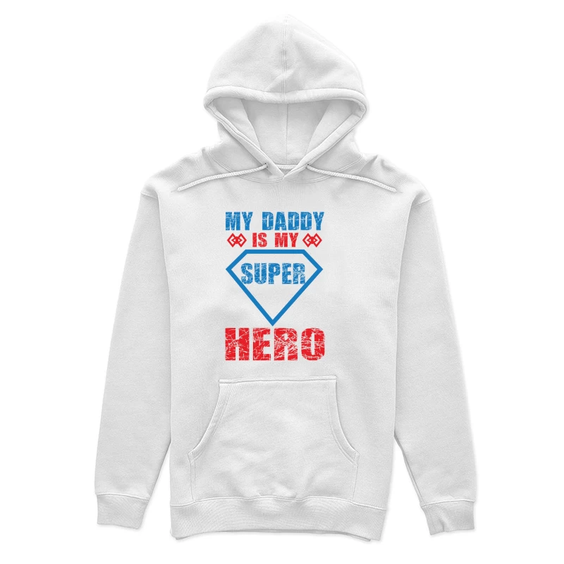 Mon papa est mon super héros - Design créatif pour vêtements Femme Sweat à capuche