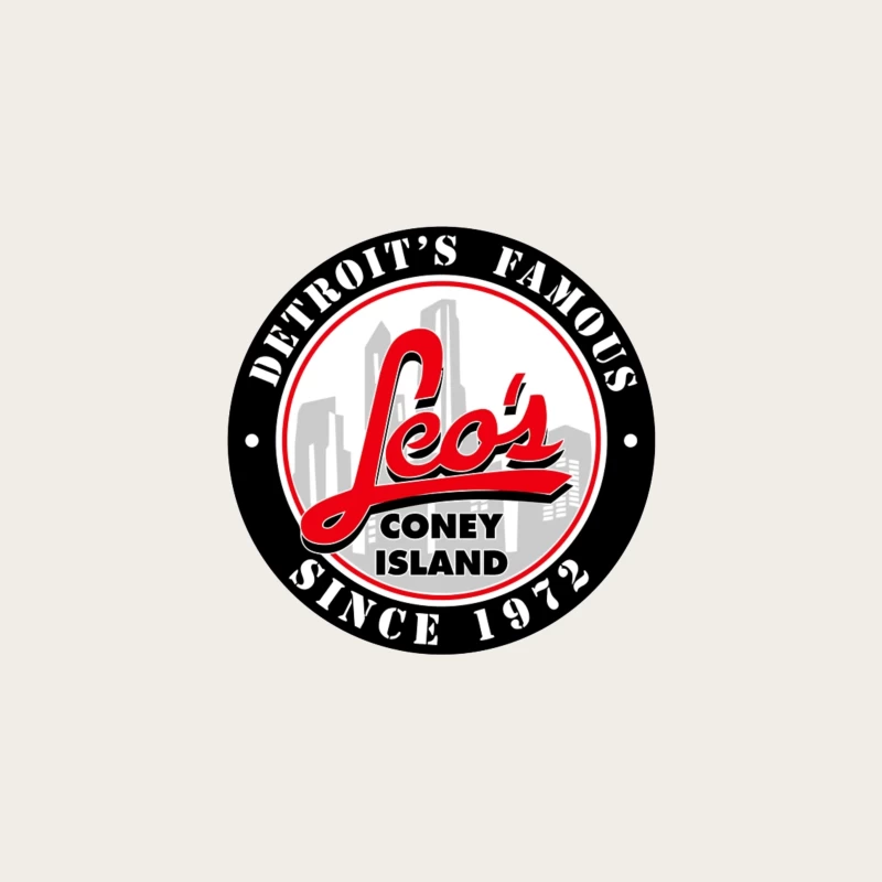 Leo's Coney Island - Detroit's Famous Restaurant Logo Since 1972 Bucket Hat