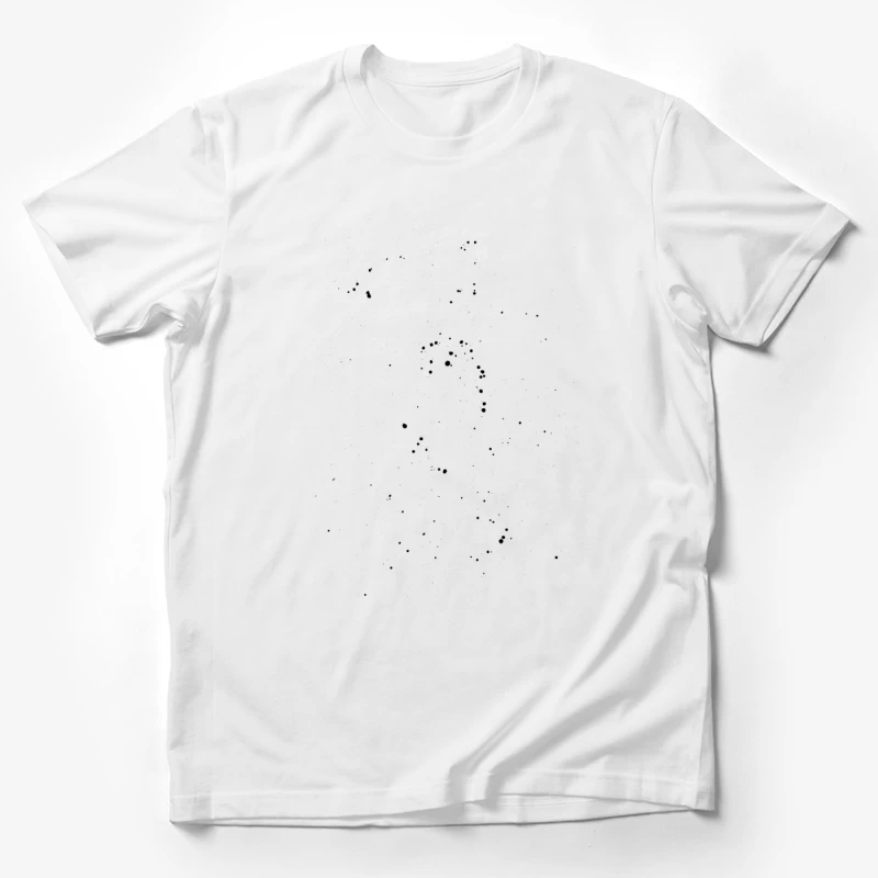 Design artistique avec cercle noir Homme T-Shirt