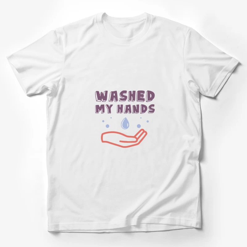 Illustration sur le lavage des mains Homme T-Shirt