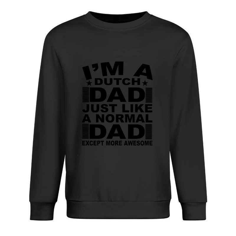 T-shirt de papa néerlandais Homme Sweat-shirt à enfiler