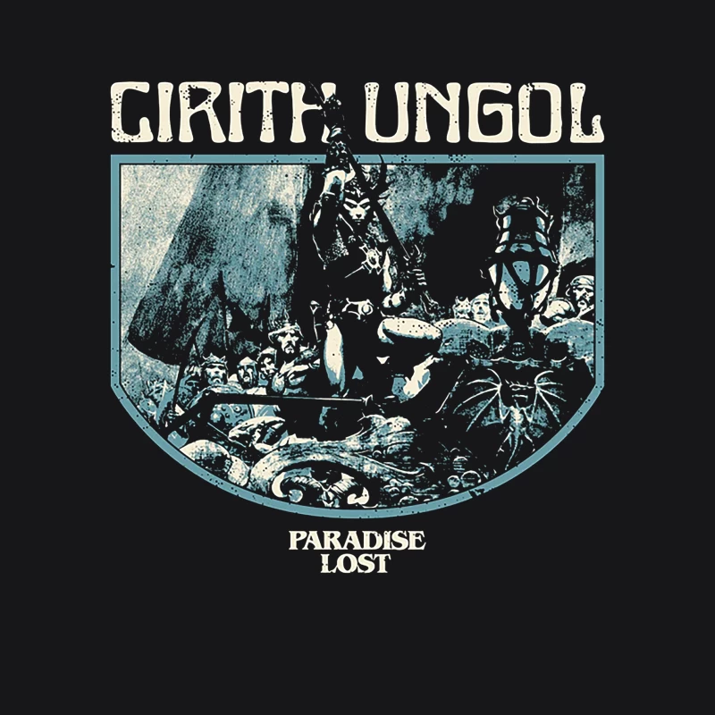 Cirith Ungol Paradise Lost Male Pullover Hoodie