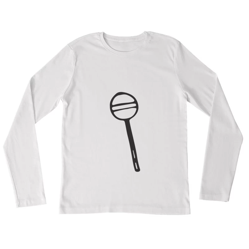 Illustration de sucette simple Femme Manches Longues T-Shirt